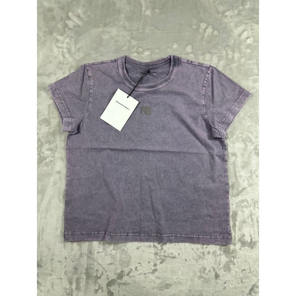 T by Alexander Wang Women's Purple T-shirt‎ (S)